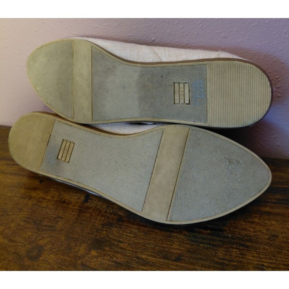 Toms Jutti Neat Loafer Women's Flat Slip On Shoe Size 9.5 Pink - Picture 6 of 7